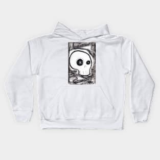 'Expresionist Skull' Kids Hoodie